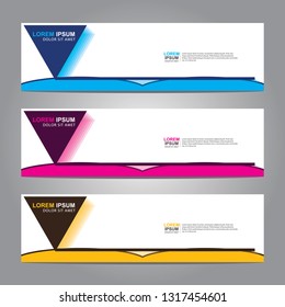 Banner background.Modern design.vector illustration