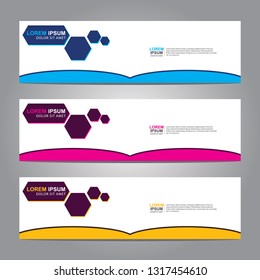 Banner background.Modern design.vector illustration