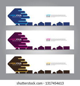 Banner background.Modern design.vector illustration