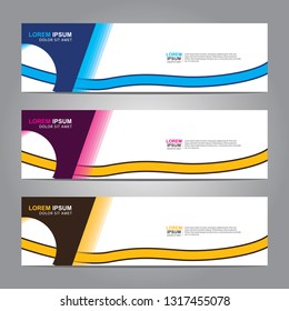 Banner background.Modern design.vector illustration