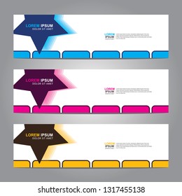 Banner background.Modern design.vector illustration
