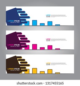 Banner background.Modern design.vector illustration