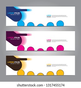 Banner background.Modern design.vector illustration