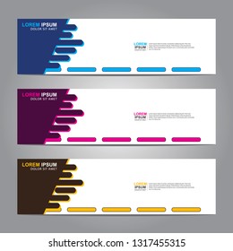 Banner background.Modern design.vector illustration