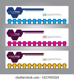 Banner background.Modern design.vector illustration