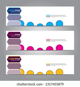 Banner background.Modern design.vector illustration