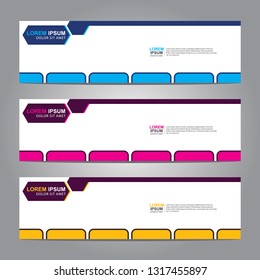 Banner background.Modern design.vector illustration