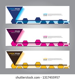 Banner background.Modern design.vector illustration