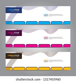 Banner background.Modern design.vector illustration