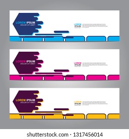 Banner background.Modern design.vector illustration