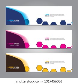 Banner background.Modern design.vector illustration