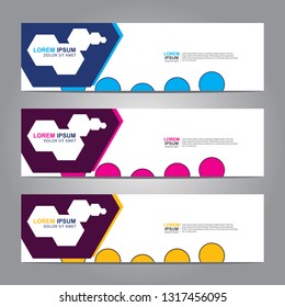 Banner background.Modern design.vector illustration