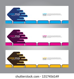 Banner background.Modern design.vector illustration
