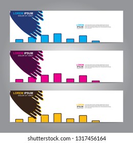 Banner background.Modern design.vector illustration