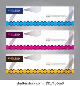 Banner background.Modern design.vector illustration