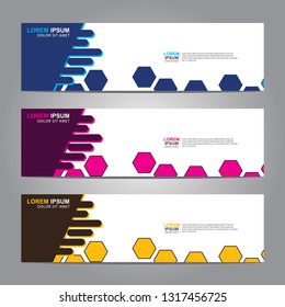 Banner background.Modern design.vector illustration