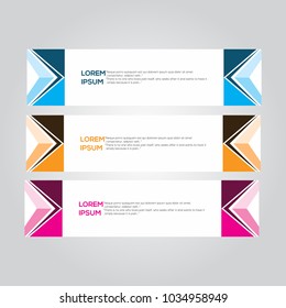 Banner background.modern template design