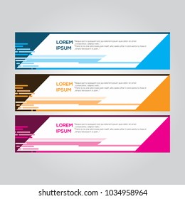 Banner background.modern template design