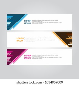 Banner background.modern template design
