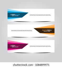 Banner background.modern template design