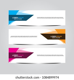 Banner background.modern template design
