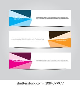 Banner background.modern template design