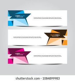 Banner background.modern template design