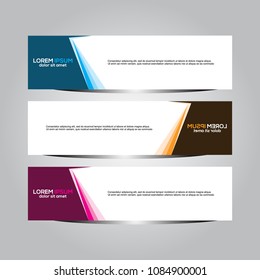 Banner background.modern template design