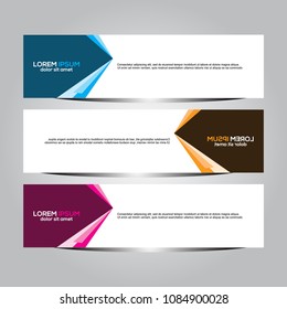 Banner background.modern template design