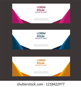 Banner background.modern template design