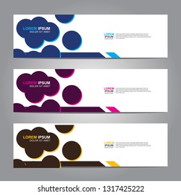 Banner background.modern template design