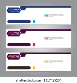 Banner background.modern template design