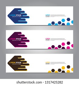 Banner background.modern template design