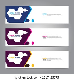 Banner background.modern template design
