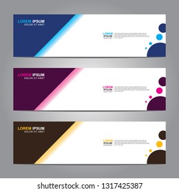 Banner background.modern template design