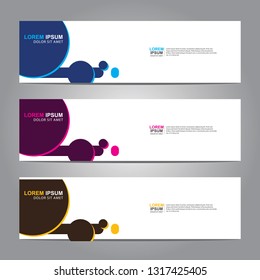 Banner background.modern template design
