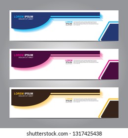Banner background.modern template design