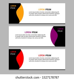 Banner background.modern template design. Vector abstract geometric design banner web template. corporate. company.