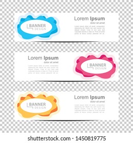 Banner background.Modern template design.Vector design Banner background.Header - landing page Web Design Elements.
