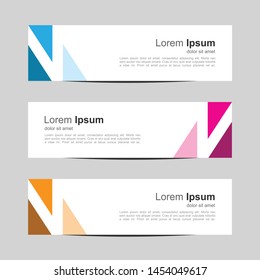 Banner background.Modern template design.Vector design Banner background. Header - landing page Web Design Elements.