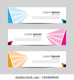 Banner background.Modern template design.Vector design Banner background. Header - landing page Web Design Elements.
