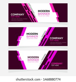 Banner background.Modern template design.Vector design Banner background.Header_landing page Web Design Elements. 
