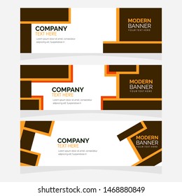 Banner background.Modern template design.Vector design Banner background.Header_landing page Web Design Elements. 