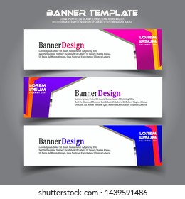 Banner background.modern template design.vector illustration