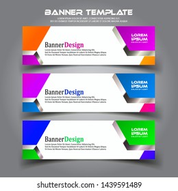 Banner background.modern template design.vector illustration