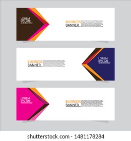 Banner background.modern template design.Vector illustration.