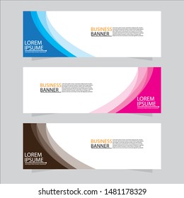 Banner background.modern template design.Vector illustration.