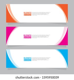 Banner background.modern template design.Vector illustration.