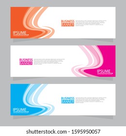 Banner background.modern template design.Vector illustration.