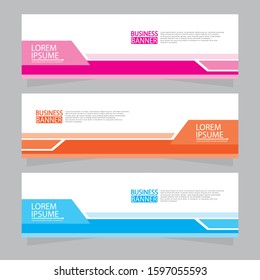 Banner background.modern template design.Vector illustration.